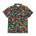 Camisa estampada hombre F754 1