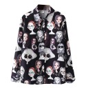 Camisa estampada mujer A547 3