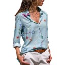 Camisa feminina com flores 9