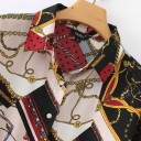 Camisa feminina com padrão 4