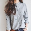 Camisa gris de mujer 1