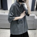 Camisa masculina com flor F677 5