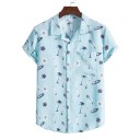 Camisa masculina com padrão F434 14