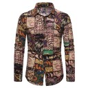 Camisa masculina com padrão F704 10