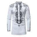 Camisa masculina com padrão F749 8