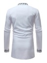 Camisa masculina com padrão F749 1