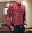 Camisa masculina com padrão J1426 4