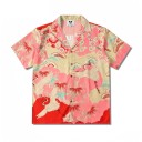 Camisa Masculina com Pássaros F793 1