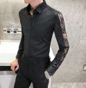 Camisa masculina com renda 3