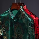 Camisa masculina com rosas 1