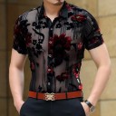 Camisa masculina transparente 1
