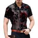 Camisa masculina transparente 2