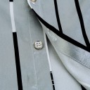 Camisa riscada masculina F544 4