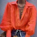Camisa suelta de mujer A823 8
