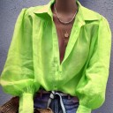 Camisa suelta de mujer A823 7