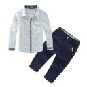 Camisa y pantalón niño L1702 4