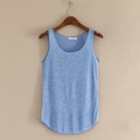 Camiseta básica sin mangas para mujer 3