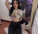 Camiseta blanca mujer con estampado A993 5