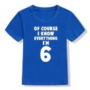 Camiseta de aniversário infantil B1468 16