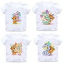 Camiseta de aniversário para crianças B1607 1