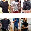 Camiseta de compresión para hombre F1758 4