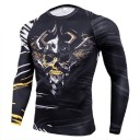 Camiseta de compresión para hombre F1767 3
