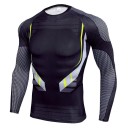 Camiseta de compresión para hombre F1767 5