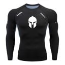 Camiseta de compresión para hombre F1806 Poliéster spandex 8