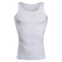 Camiseta de compresión sin mangas para hombre, moldeadora adelgazante, camiseta de compresión sin costuras, camiseta deportiva y de fitness. 3