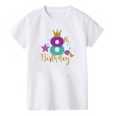 Camiseta de cumpleaños de niña 7