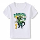 Camiseta de cumpleaños infantil B1477 9