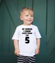 Camiseta de cumpleaños infantil B1504 1
