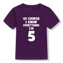 Camiseta de cumpleaños infantil B1504 10