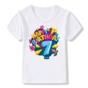 Camiseta de cumpleaños infantil B1576 6