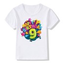 Camiseta de cumpleaños infantil B1576 8