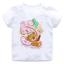 Camiseta de cumpleaños infantil B1607 6
