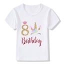 Camiseta de cumpleaños para niñas B1566 4