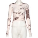 Camiseta de manga corta para mujer B215 3