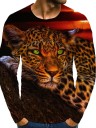 Camiseta de manga larga para hombre T2109 3