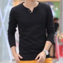 Camiseta de manga larga para hombre T2196 1