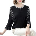 Camiseta de manga larga para mujer A2094 4