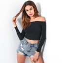 Camiseta de manga larga para mujer J3202 8