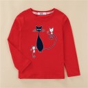 Camiseta de manga larga para niña T2554 A