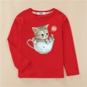 Camiseta de manga larga para niña T2554 B