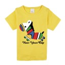 Camiseta de menina - Cavalo colorido J2497 4