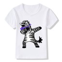 Camiseta de menina dabbing J622 11