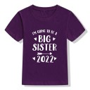 Camiseta de menina para irmãs B1658 3