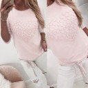 Camiseta de mujer con corazones 1