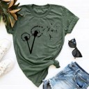 Camiseta de mujer con diente de león 11