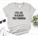 Camiseta de mujer con divertida inscripción B109 5